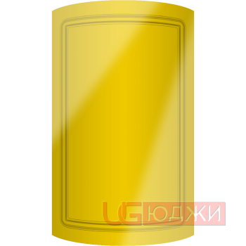 Фасад Эмаль Глянец 19мм Стандарт 1 полукруглый R300 высота 717-916мм