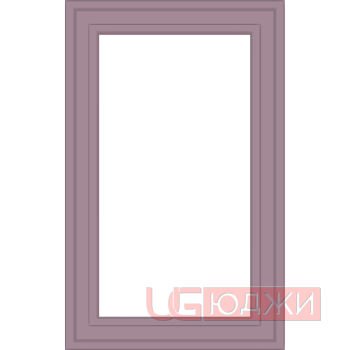 Фасад Эмаль Матовая 19мм Престиж Модерн 75 Витрина