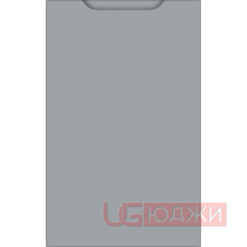 Фасад Эмаль Матовая 19мм Интегрированная ручка V5