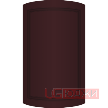 Фасад Эмаль Матовая 19мм Престиж Классика 73 полукруглый R300 высота 357-716мм