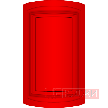 Фасад Эмаль Матовая 19мм Престиж Классика 66 полукруглый R300 высота 357-716мм