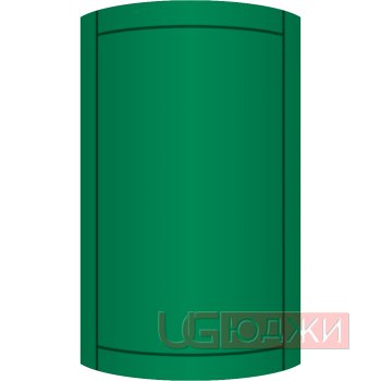 Фасад Эмаль Матовая 19мм Стандарт 6 полукруглый R300 высота 357-716мм