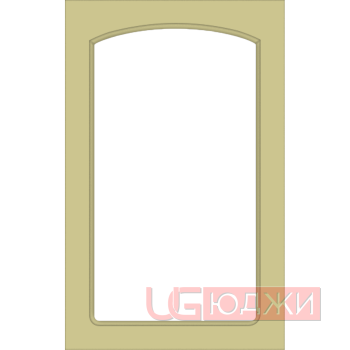 Фасад Эмаль Матовая 19мм Стандарт 11 Витрина