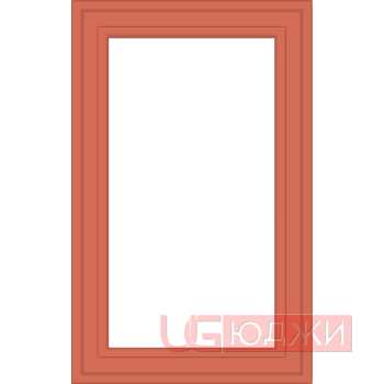 Фасад Эмаль Матовая 19мм Престиж Модерн 75 Витрина