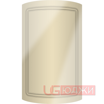 Фасад Эмаль Глянец 19мм Стандарт 1 полукруглый R300 высота 717-916мм