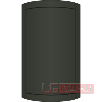 Фасад Эмаль Матовая 19мм Стандарт 6 полукруглый R300 высота 717-916мм