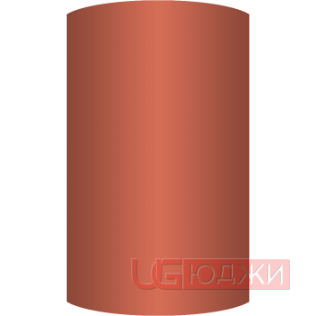 Фасад Эмаль Матовая 19мм Стандарт 15 полукруглый R300 высота 717-916мм