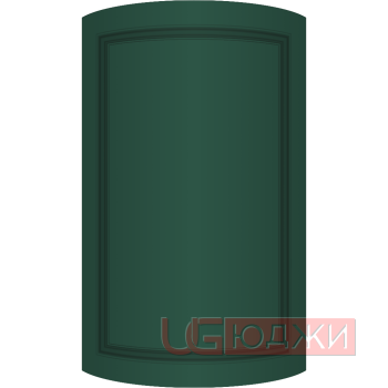 Фасад Эмаль Матовая 19мм Престиж Классика 73 полукруглый R300 высота 717-916мм