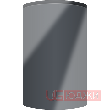 Фасад Эмаль Глянец 19мм Интегрированная ручка V1 полукруглый R300 высота 717-916мм