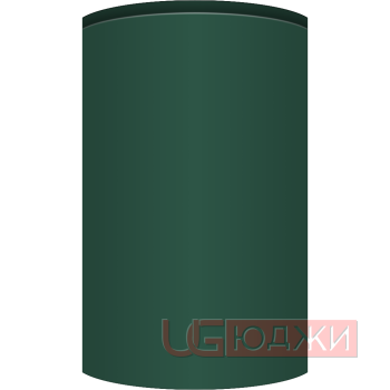 Фасад Эмаль Матовая 19мм Интегрированная ручка V1 полукруглый R300 высота 717-916мм