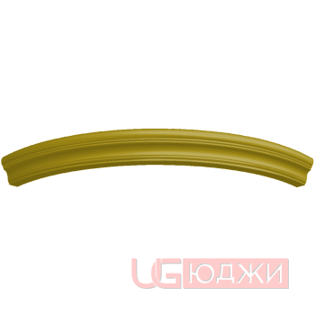 Карниз верхний прямой Эмаль Матовая 2400х60х80мм