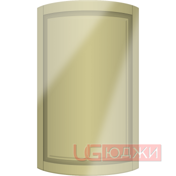 Фасад Эмаль Глянец 19мм Престиж Классика 67 полукруглый R300 высота 717-916мм