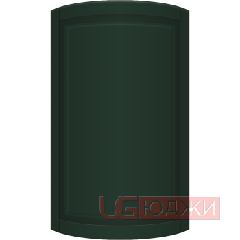 Фасад Эмаль Матовая 19мм Престиж Классика 67 полукруглый R300 высота 717-916мм