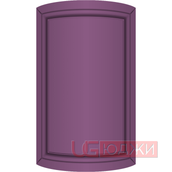 Фасад Эмаль Матовая 19мм Престиж Классика 71 полукруглый R300 высота 717-916мм