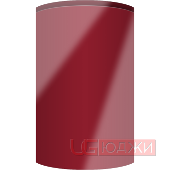 Фасад Эмаль Глянец 19мм Интегрированная ручка V1 полукруглый R300 высота 717-916мм