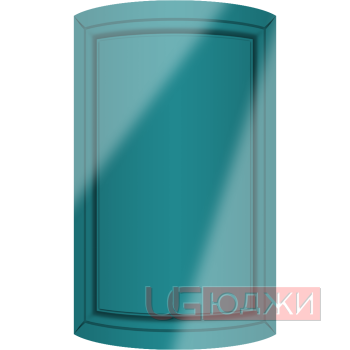 Фасад Эмаль Глянец 19мм Престиж Классика 71 полукруглый R300 высота 717-916мм