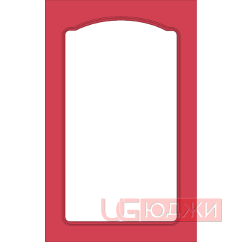 Фасад Эмаль Матовая 19мм Стандарт 3 Витрина