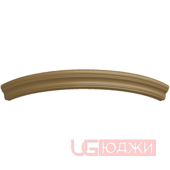 Карниз верхний прямой Эмаль Матовая 2400х60х80мм