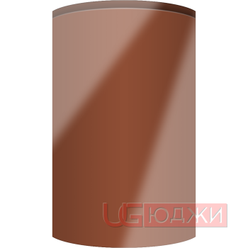 Фасад Эмаль Глянец 19мм Интегрированная ручка V1 полукруглый R300 высота 357-716мм