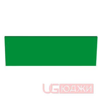 Цоколь прямой Эмаль Матовая 2300х150х19мм