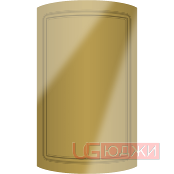 Фасад Эмаль Глянец 19мм Стандарт 1 полукруглый R300 высота 717-916мм