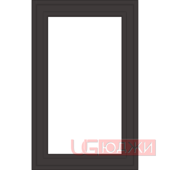 Фасад Эмаль Матовая 19мм Престиж Модерн 75 Витрина