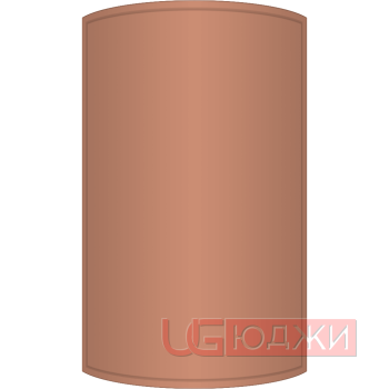 Фасад Эмаль Матовая 19мм Престиж Модерн 75 полукруглый R300 высота 357-716мм