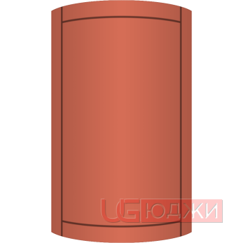 Фасад Эмаль Матовая 19мм Стандарт 6 полукруглый R300 высота 717-916мм