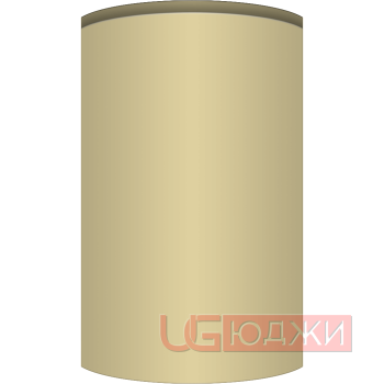 Фасад Эмаль Матовая 19мм Интегрированная ручка V1 полукруглый R300 высота 717-916мм