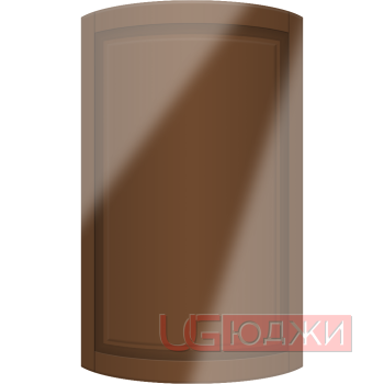 Фасад Эмаль Глянец 19мм Престиж Классика 67 полукруглый R300 высота 717-916мм