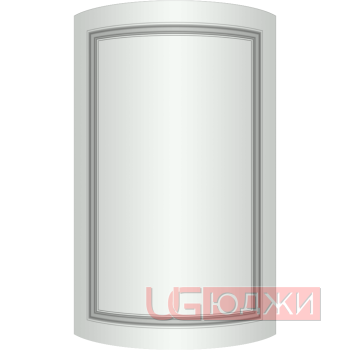 Фасад Эмаль Матовая 19мм Престиж Классика 73 полукруглый R300 высота 717-916мм