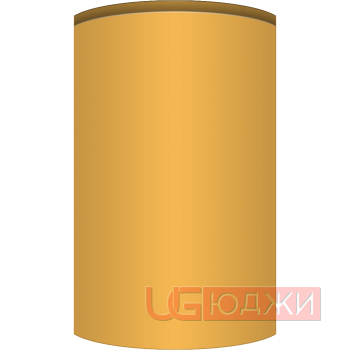 Фасад Эмаль Матовая 19мм Интегрированная ручка V1 полукруглый R300 высота 357-716мм