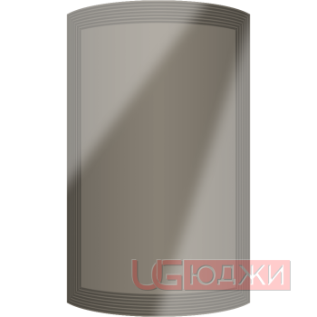 Фасад Эмаль Глянец 19мм Престиж Модерн 77 полукруглый R300 высота 717-916мм