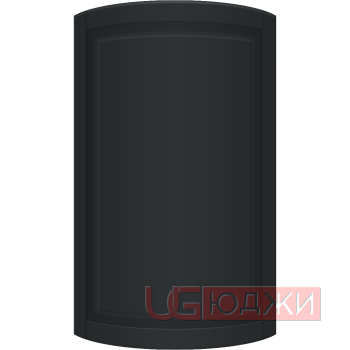 Фасад Эмаль Матовая 19мм Престиж Классика 67 полукруглый R300 высота 357-716мм