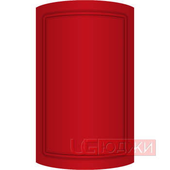 Фасад Эмаль Матовая 19мм Стандарт 1 полукруглый R300 высота 717-916мм