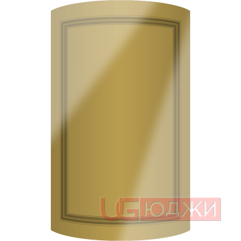 Фасад Эмаль Глянец 19мм Престиж Классика 73 полукруглый R300 высота 717-916мм