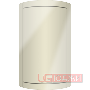 Фасад Эмаль Глянец 19мм Стандарт 6 полукруглый R300 высота 717-916мм