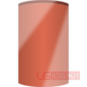 Фасад Эмаль Глянец 19мм Интегрированная ручка V1 полукруглый R300 высота 357-716мм