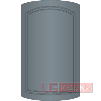 Фасад Эмаль Матовая 19мм Стандарт 3 полукруглый R300 высота 717-916мм