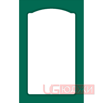 Фасад Эмаль Матовая 19мм Стандарт 3 Витрина