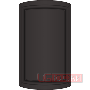 Фасад Эмаль Матовая 19мм Престиж Классика 71 полукруглый R300 высота 357-716мм