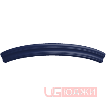 Карниз верхний прямой Эмаль Матовая 2400х60х80мм