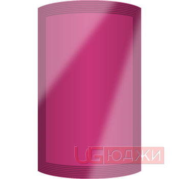 Фасад Эмаль Глянец 19мм Престиж Модерн 77 полукруглый R300 высота 717-916мм