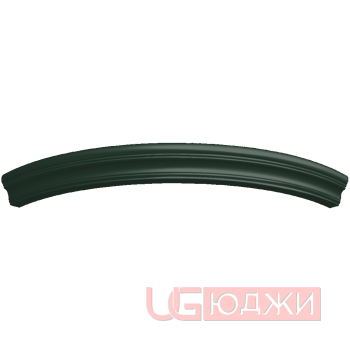 Карниз верхний прямой Эмаль Матовая 2400х60х80мм