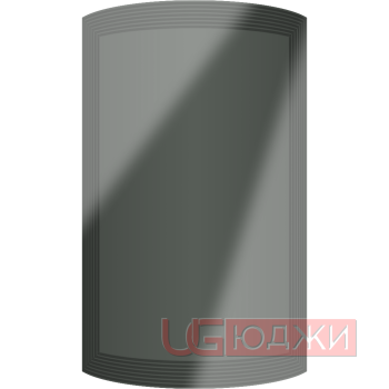 Фасад Эмаль Глянец 19мм Престиж Модерн 77 полукруглый R300 высота 717-916мм