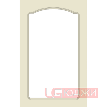 Фасад Эмаль Матовая 19мм Стандарт 3 Витрина