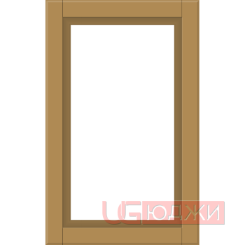 Фасад Эмаль Матовая 19мм Престиж Классика 67 Витрина