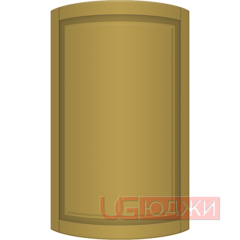 Фасад Эмаль Матовая 19мм Престиж Классика 67 полукруглый R300 высота 357-716мм