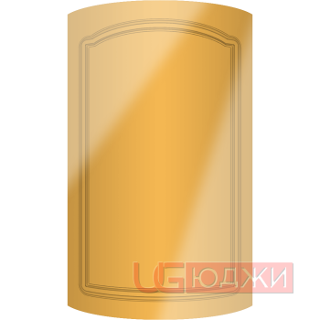 Фасад Эмаль Глянец 19мм Стандарт 3 полукруглый R300 высота 717-916мм