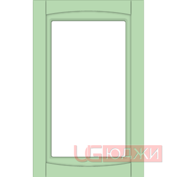 Фасад Эмаль Матовая 19мм Престиж Классика 66 Витрина